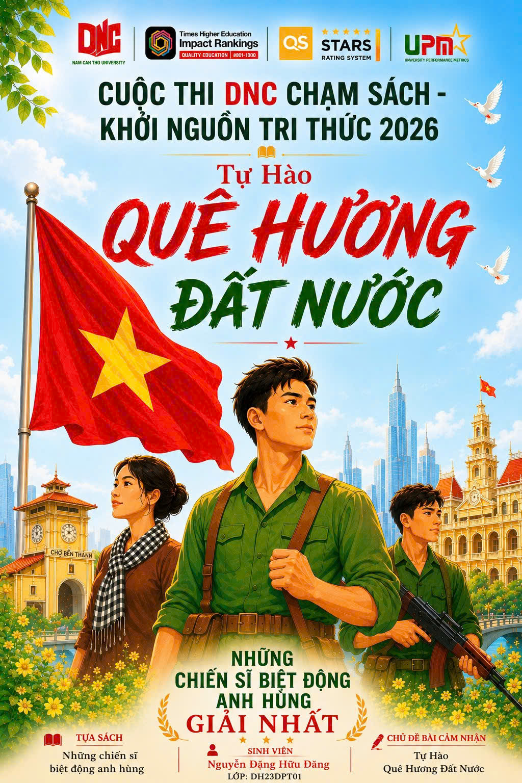 Cuộc thi DNC Chạm Sách – Khởi Nguồn Tri Thức 2026 – Giải Nhất